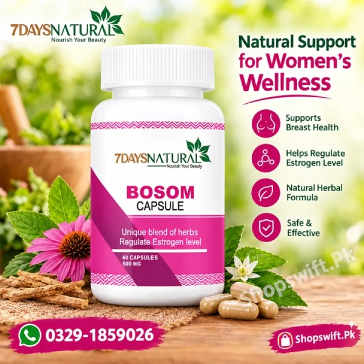 7 Days Natural Bosom Capsules in Pakistan