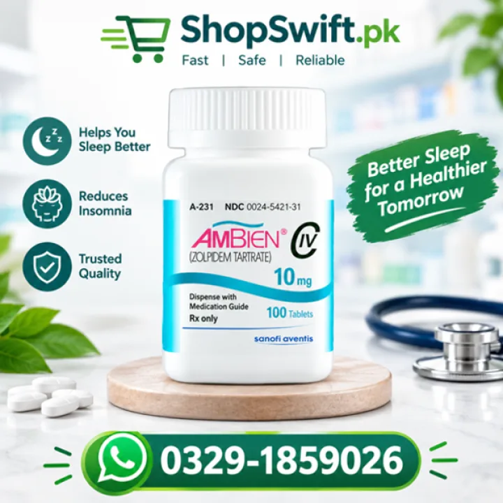 Ambien 10mg Tablets in Pakistan  