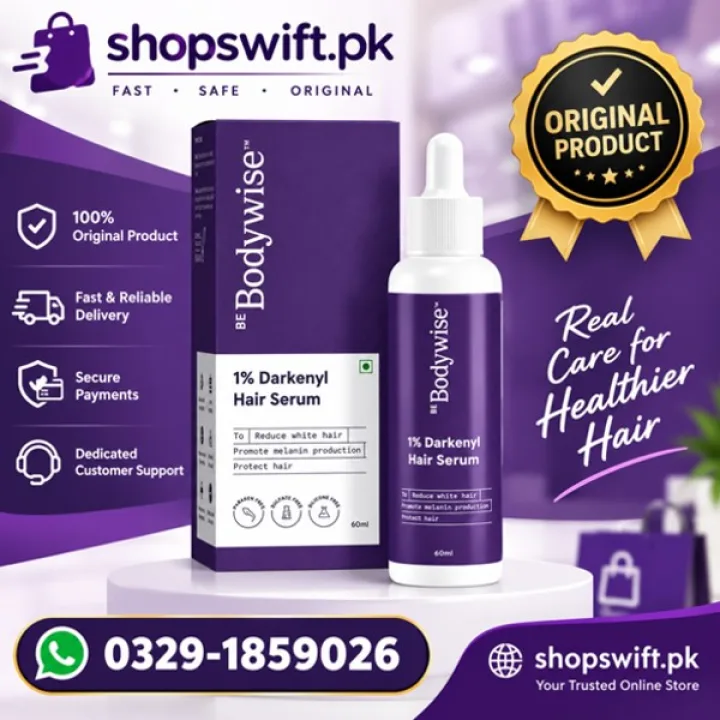 Be Bodywise 1% Darkenyl Hair Serum in Pakistan