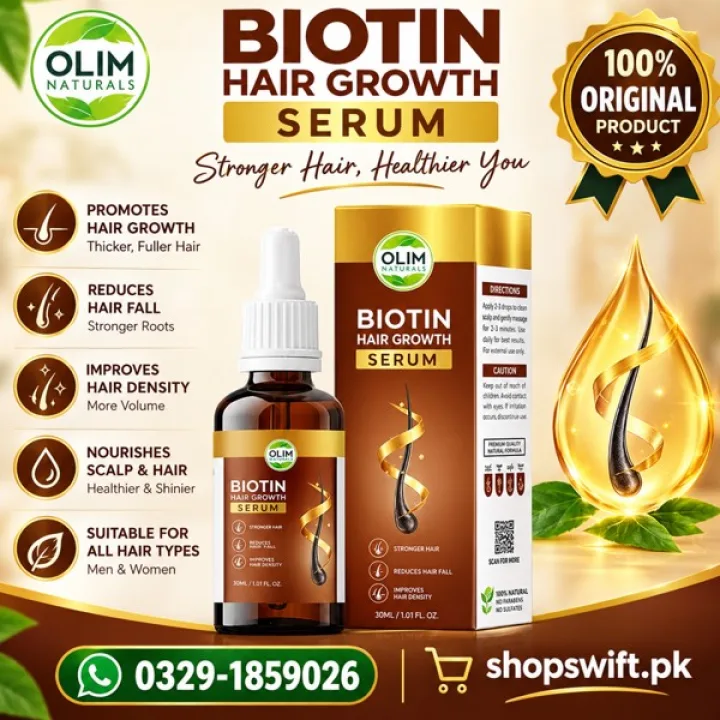 Biotin Hair Growth Serum in Pakistan