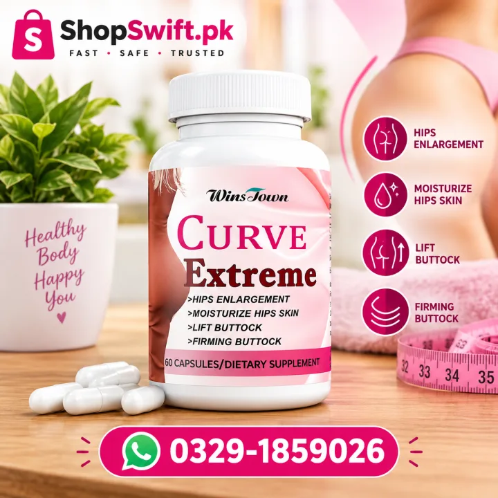 Curve Extreme Butt Enlarge Pills in Pakistan