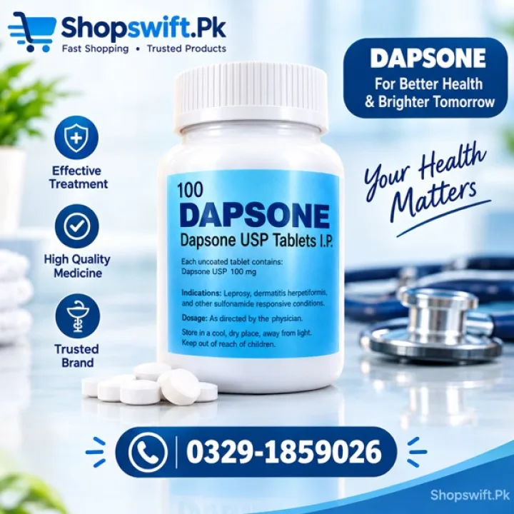 Dapsone 100mg Tablets in Pakistan