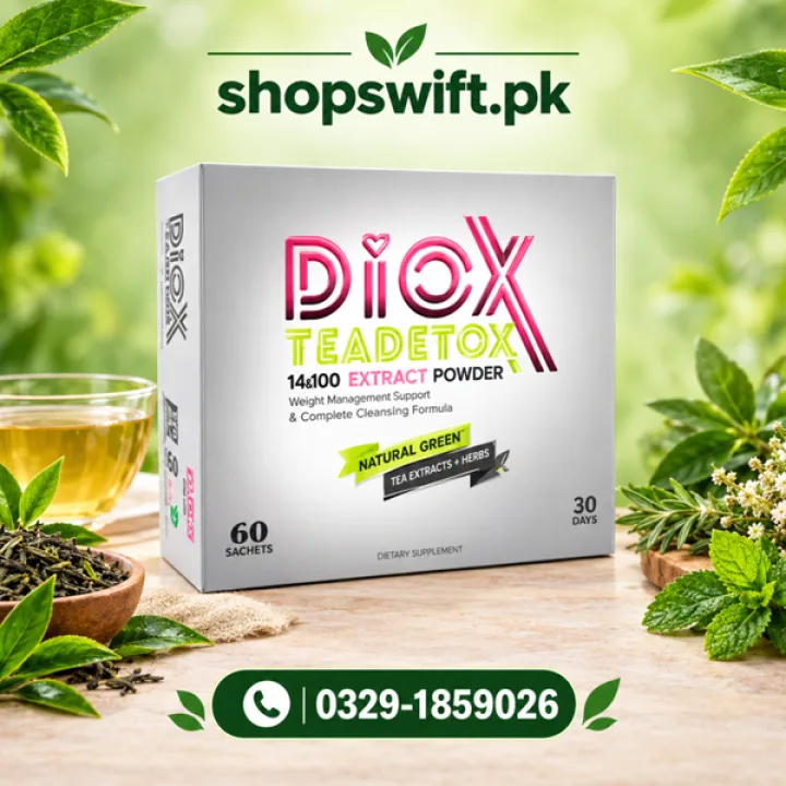 Diox Tea Detox 100 Extract Powder in Pakistan  