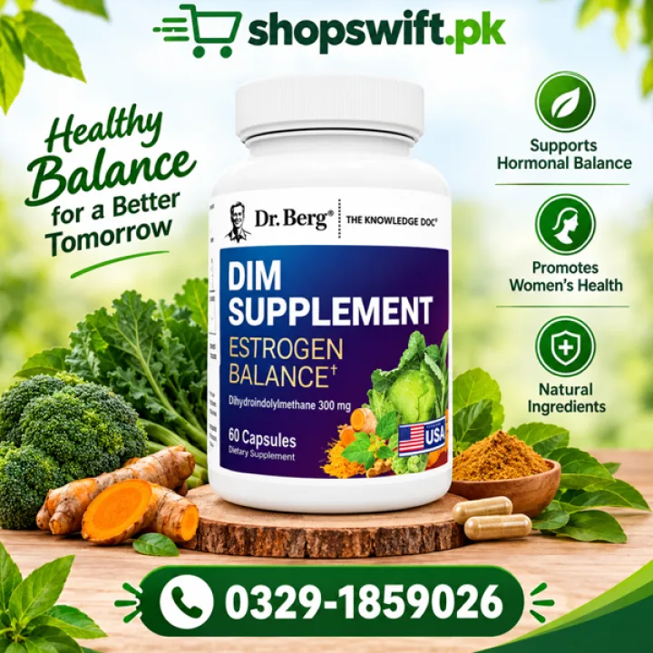 Dr. Berg Dim Supplement for Estrogen Balance in Pakistan