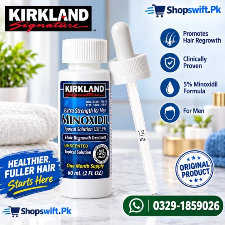 Kirkland Signature Minoxidil 5% Topical Solution in Pakistan