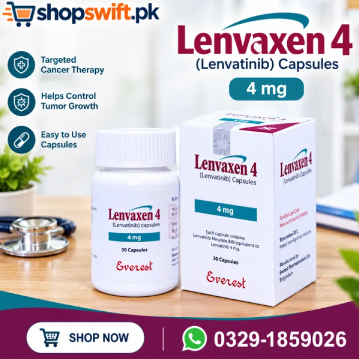 Lenvaxen 4mg in Pakistan 