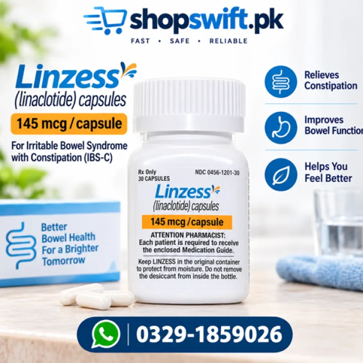 Linzess 145 Mcg Capsules in Pakistan