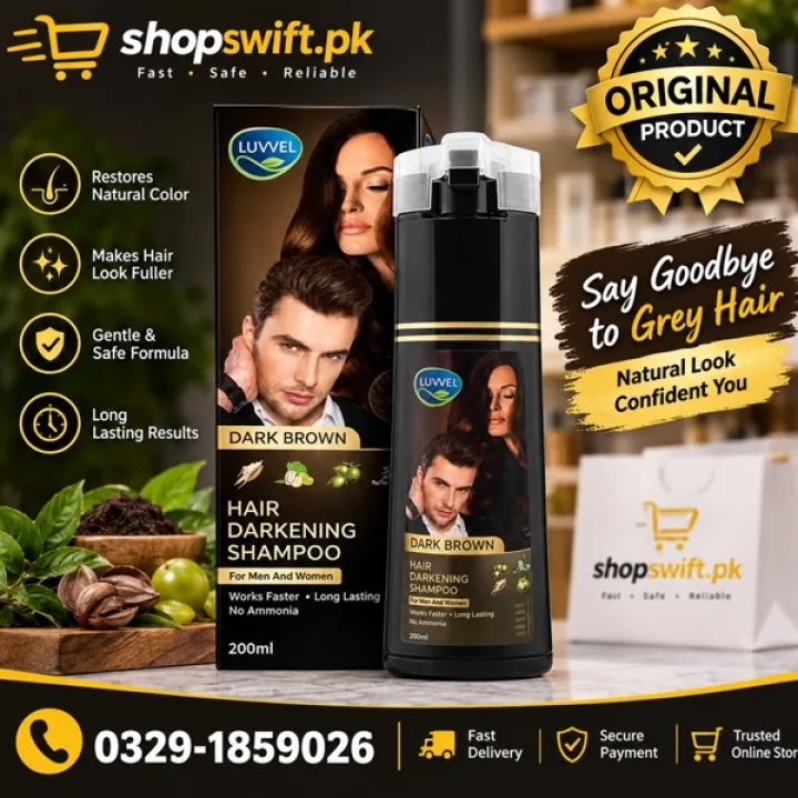Luvvel Hair Color Shampoo in Pakistan