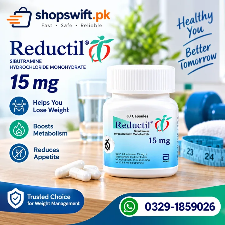 Reductil 15mg Capsules in Pakistan