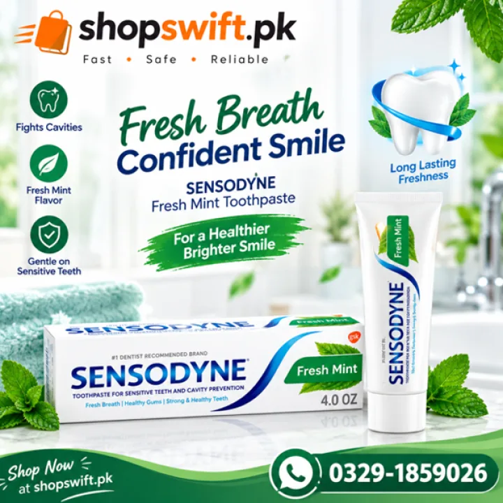 Sensodyne Fresh Mint Sensitive Toothpaste in Pakistan