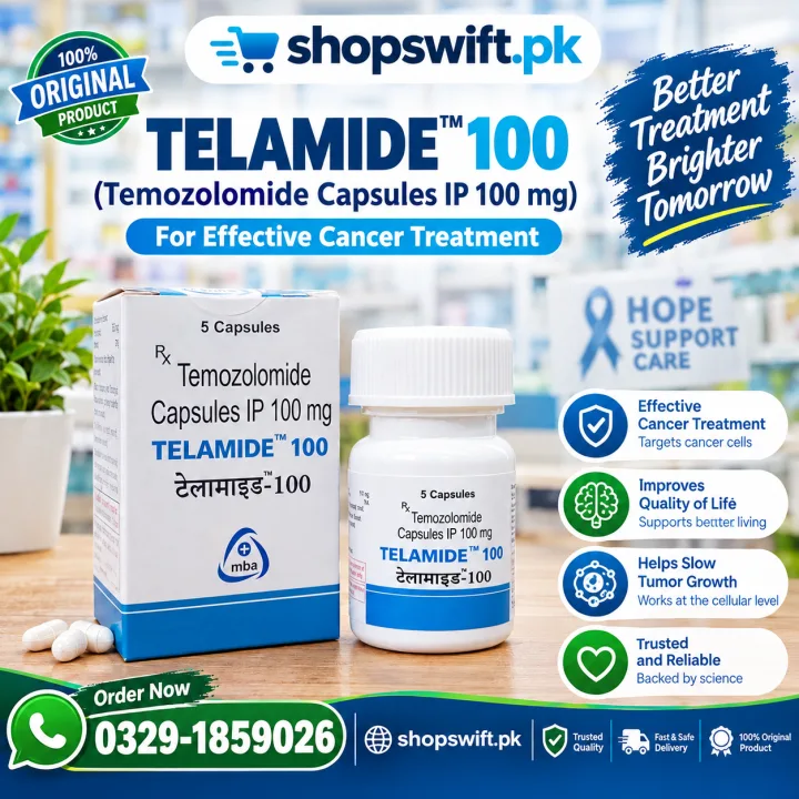 Temozolomide Capsules in Pakistan