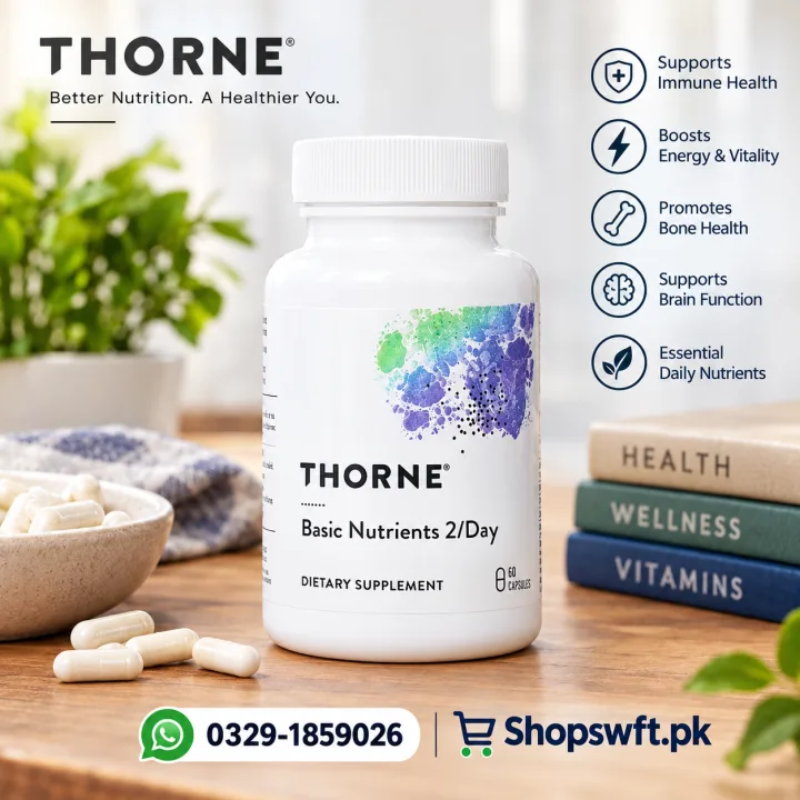 Thorne Basic Nutrients 2/Day – 60 Capsules in Pakistan