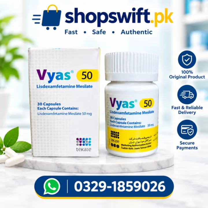Vyas 50mg Capsules in Pakistan