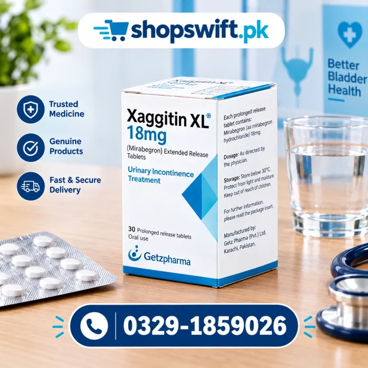 Xaggitin Xl 18mg Tablets in Pakistan